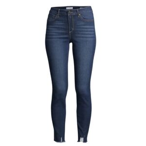 Sofia By Sofia Vergara Rosa Curvy Ankle Super High Rise Woman Blue Jeans Size 20